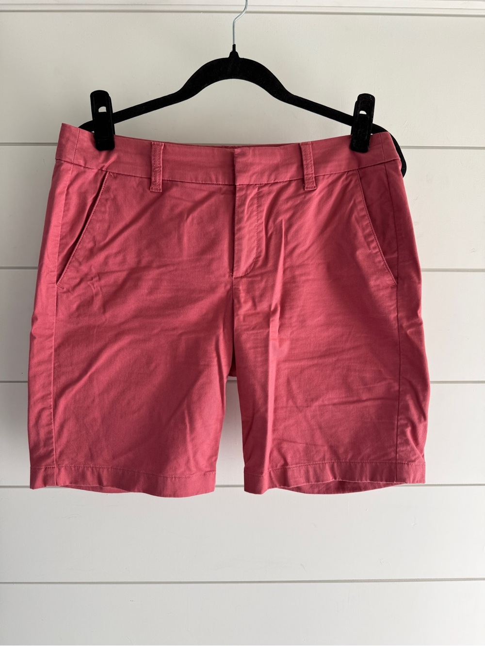 J. Crew Coral Pink Bermuda Shorts, Size 6